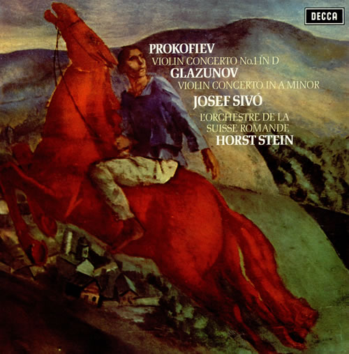 Sergei Prokofiev Violin Concerto No. 1 In D vinyl LP album (LP record) UK PJ3LPVI484491