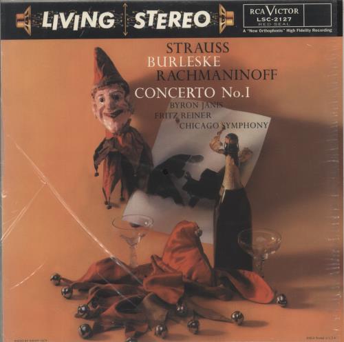 Sergei Rachmaninov Burleske / Concerto No.1 - 200gm vinyl LP album (LP record) US RL7LPBU874560