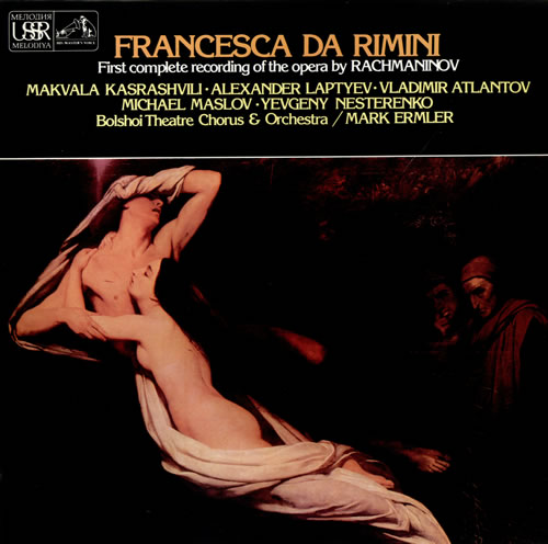 Sergei Rachmaninov Francesca Da Rimini vinyl LP album (LP record) UK RL7LPFR481967