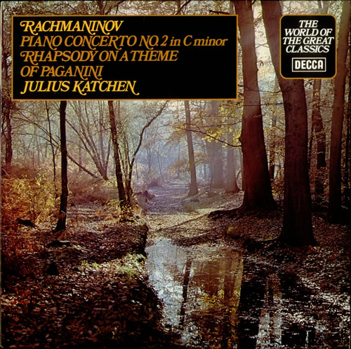 Sergei Rachmaninov Piano Concerto No. 2 & Rhapsody on a Theme of Paganini vinyl LP album (LP record) UK RL7LPPI538034