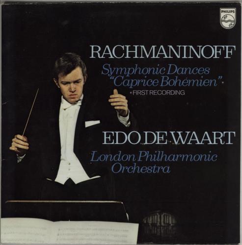 Sergei Rachmaninov Symphonic Dances / Caprice Bohmien vinyl LP album (LP record) UK RL7LPSY751651