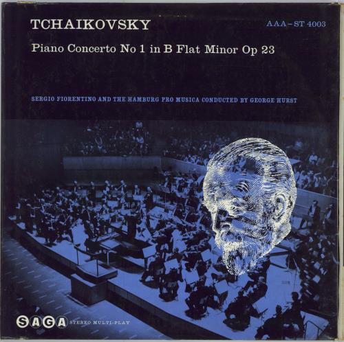 Sergio Fiorentino Tchaikovsky: Piano Concerto No. 1 in B Flat Minor, Op.23 vinyl LP album (LP record) UK 2ISLPTC783698