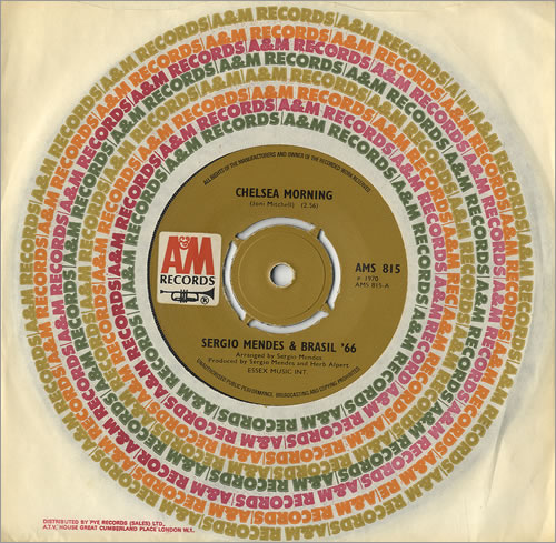 Sergio Mendes Chelsea Morning 7" vinyl single (7 inch record / 45) UK RGM07CH493286