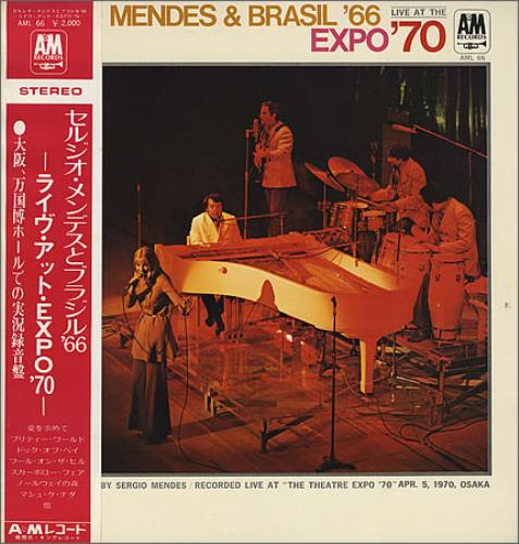 Sergio Mendes Expo '70 vinyl LP album (LP record) Japanese RGMLPEX365409
