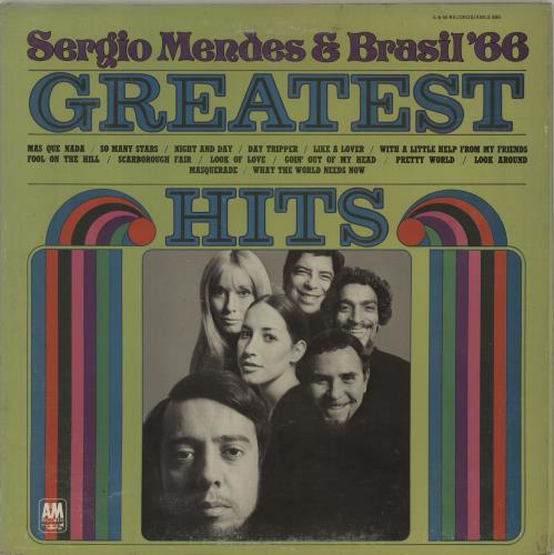 Sergio Mendes Greatest Hits vinyl LP album (LP record) UK RGMLPGR371208