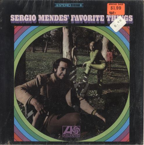 Sergio Mendes Sergio Mendes' Favorite Things vinyl LP album (LP record) US RGMLPSE583589