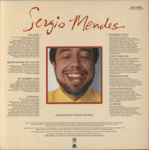 Sergio Mendes Sergio Mendes vinyl LP album (LP record) UK RGMLPSE686742