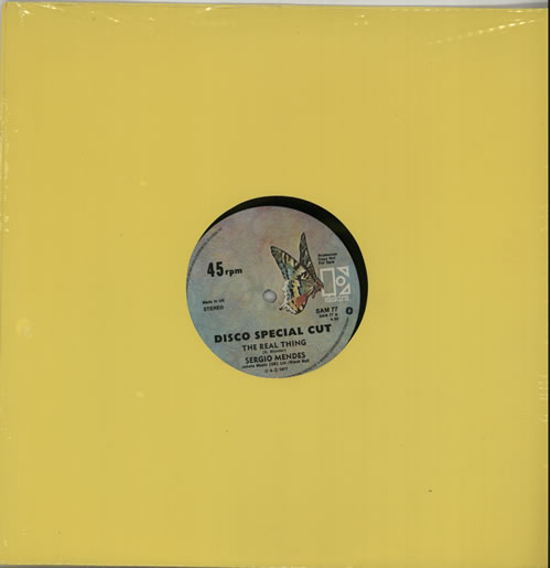 Sergio Mendes The Real Thing 12" vinyl single (12 inch record / Maxi-single) UK RGM12TH354645