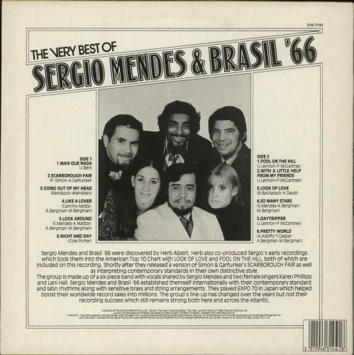 Sergio Mendes The Very Best Of vinyl LP album (LP record) UK RGMLPTH686347