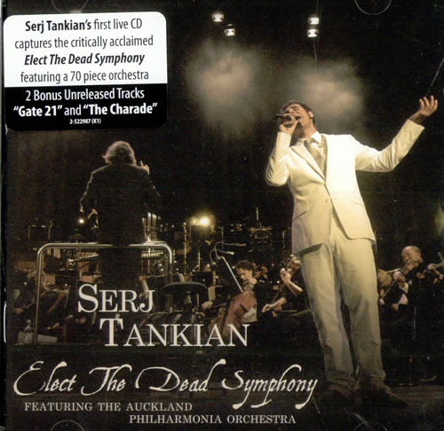 Serj Tankian Elect The Dead Symphony 3-CD album set (Triple CD) US SRJ3CEL501962