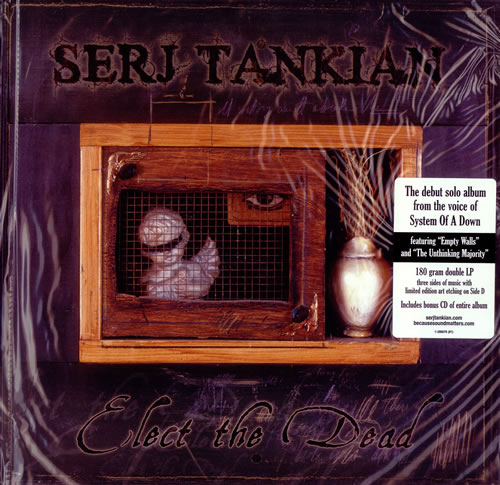 Serj Tankian Elect The Dead 2-LP vinyl record set (Double LP Album) UK SRJ2LEL416997