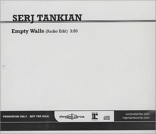 Serj Tankian Empty Walls CD single (CD5 / 5") US SRJC5EM453997