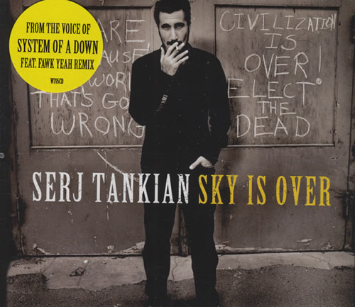 Serj Tankian Sky Is Over UK CD single (CD5 / 5") (431118)