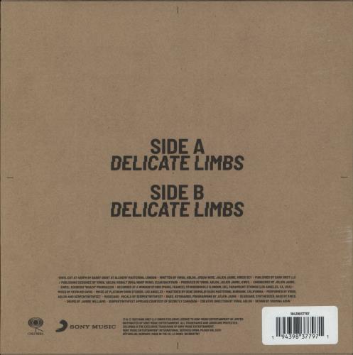 Serpentwithfeet Delicate Limbs 7" vinyl single (7 inch record / 45) UK 4K107DE874335