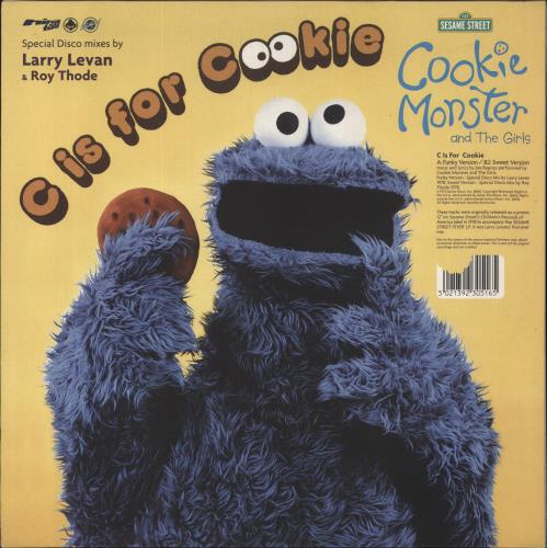 Sesame Street C Is For Cookie / Pinball Number Count 12" vinyl single (12 inch record / Maxi-single) UK S9S12CI724657