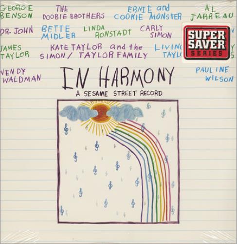 Sesame Street In Harmony - Sealed vinyl LP album (LP record) US S9SLPIN361002