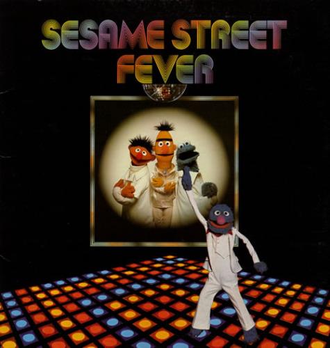 Sesame Street Sesame Street Fever vinyl LP album (LP record) US S9SLPSE359655