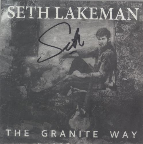 Seth Lakeman The Granite Way - Silver Vinyl + Autographed Card - Sealed vinyl LP album (LP record) UK SZMLPTH871600