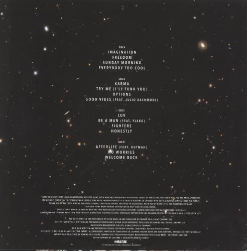 Seven Davis Jr Universes 2-LP vinyl record set (Double LP Album) UK 02-2LUN739864