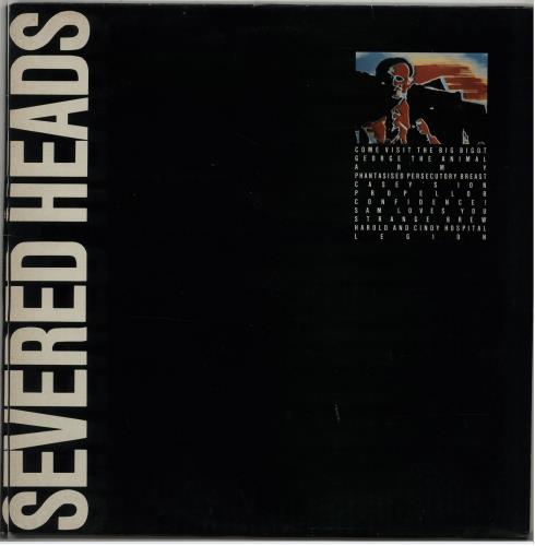 Severed Heads The Big Bigot - EX vinyl LP album (LP record) UK SF6LPTH646738