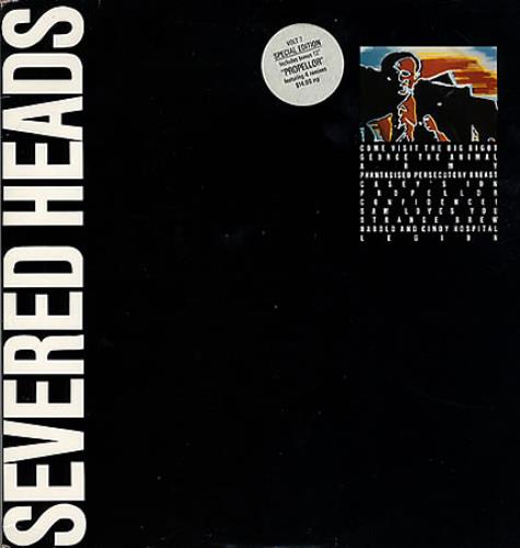 Severed Heads The Big Bigot vinyl LP album (LP record) Australian SF6LPTH349688