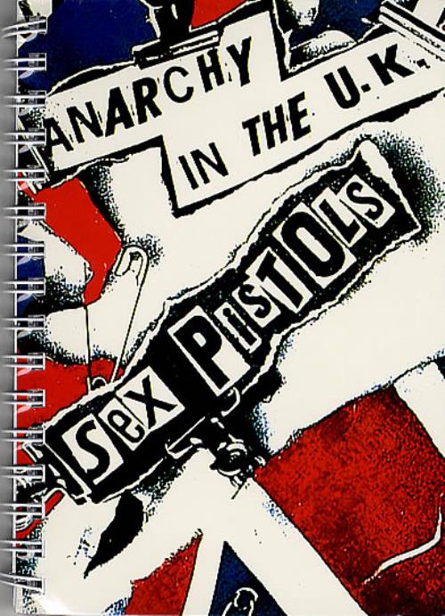 Sex Pistols A5 Note Book book UK SEXBKAN348422