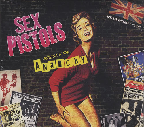 Sex Pistols Agents Of Anarchy 2 CD album set (Double CD) UK SEX2CAG444763