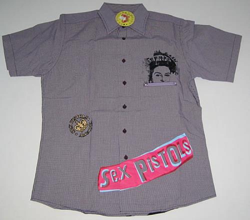 Sex Pistols America 2004 Leisure Shirt - Large clothing UK SEXMCAM365348