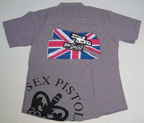 Sex Pistols America 2004 Leisure Shirt - Large clothing UK SEXMCAM365348
