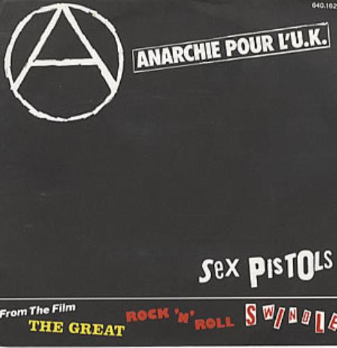 Sex Pistols Anarchie Pour L'U.K. 7" vinyl single (7 inch record / 45) French SEX07AN82984