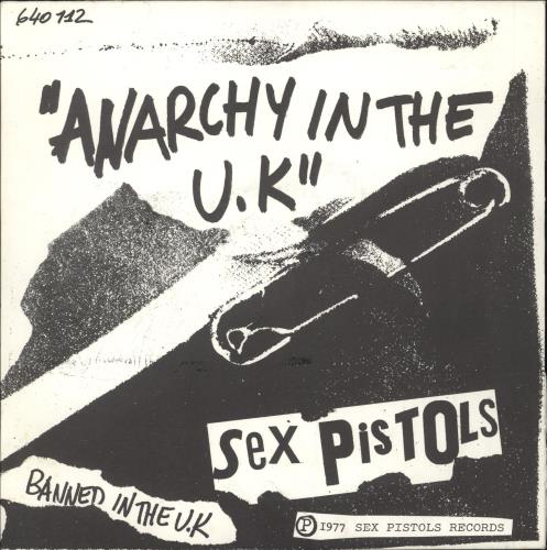 Sex Pistols Anarchy In The UK - BA 7" vinyl single (7 inch record / 45) French SEX07AN655144