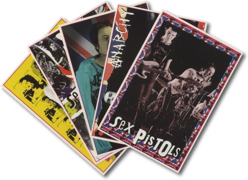 Sex Pistols Collection of 12 Postcards memorabilia UK SEXMMCO489201