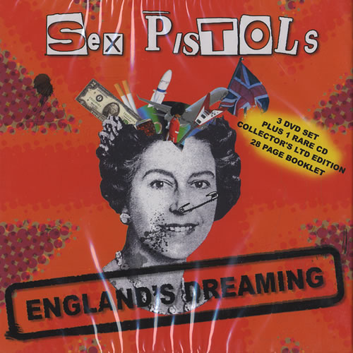 Sex Pistols England's Dreaming 4-CD album set UK SEX4CEN446604