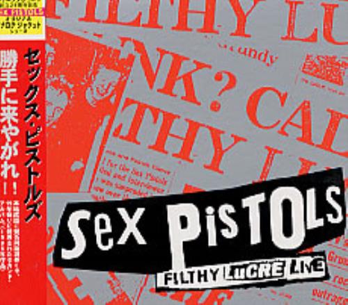Sex Pistols Filthy Lucre Live CD album (CDLP) Japanese SEXCDFI217509