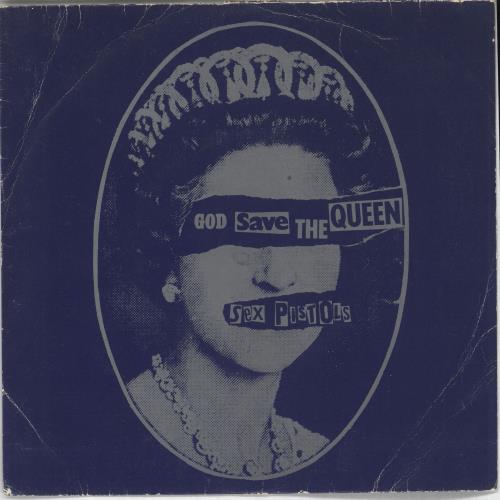 Sex Pistols God Save The Queen + Sleeve 7" vinyl single (7 inch record / 45) Australian SEX07GO749239