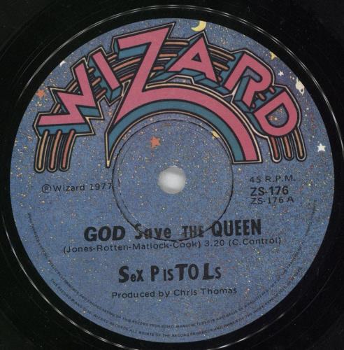 Sex Pistols God Save The Queen + Sleeve 7" vinyl single (7 inch record / 45) Australian SEX07GO749239