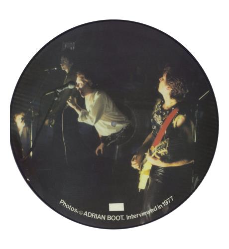 Sex Pistols Interview Disc - EX picture disc LP (vinyl picture disc album) UK SEXPDIN857622
