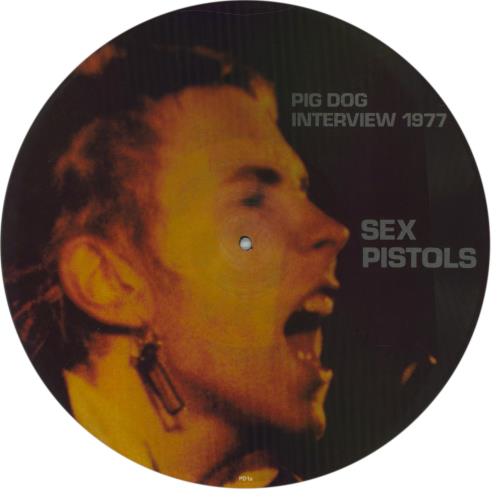 Sex Pistols Interview Disc picture disc LP (vinyl picture disc album) UK SEXPDIN863176