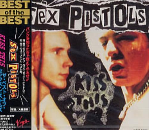 Sex Pistols Kiss This CD album (CDLP) Japanese SEXCDKI247229