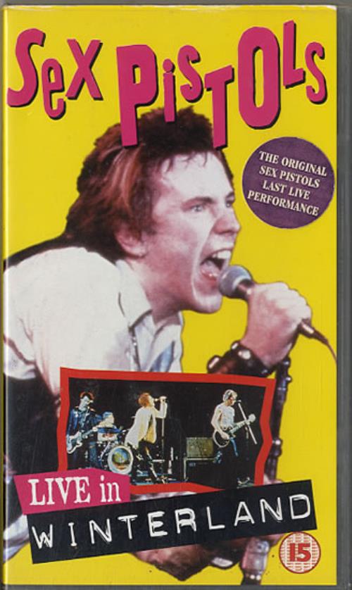 Sex Pistols Live In Winterland video (VHS or PAL or NTSC) UK SEXVILI228698