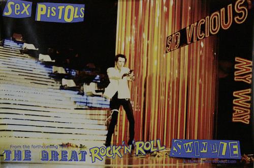 Sex Pistols My Way poster French SEXPOMY481117