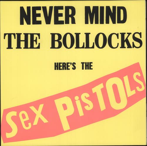 Sex Pistols Never Mind The Bollocks - 180 Gram Vinyl vinyl LP album (LP record) UK SEXLPNE735480