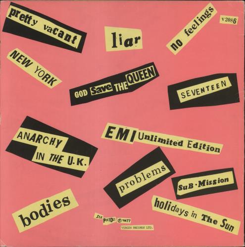 Sex Pistols Never Mind The Bollocks - Green & Red labels vinyl LP album (LP record) UK SEXLPNE425340