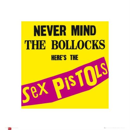Sex Pistols Never Mind The Bollocks Art Print poster UK SEXPONE396620