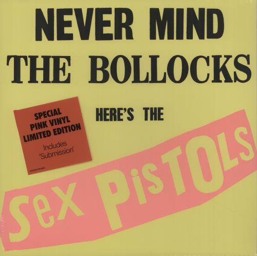 Sex Pistols Never Mind The Bollocks Here's The Sex Pistols - Pink Vinyl + Sealed vinyl LP album (LP record) UK SEXLPNE657036