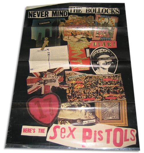 Sex Pistols Never Mind The Bollocks poster UK SEXPONE290725
