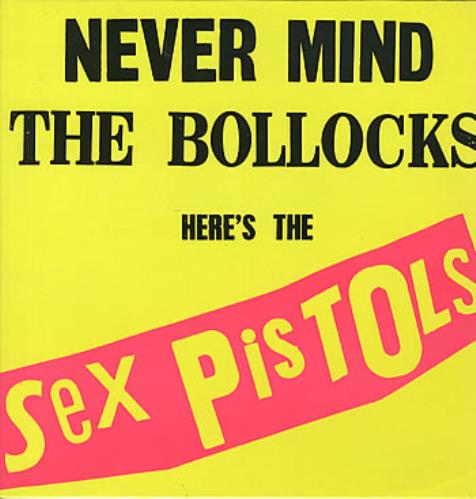 Sex Pistols Never Mind The Bollocks vinyl LP album (LP record) German SEXLPNE323790