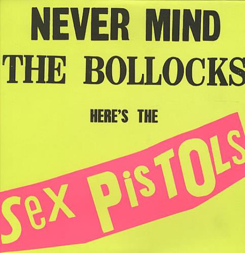 Sex Pistols Never Mind The Bollocks vinyl LP album (LP record) German SEXLPNE326421