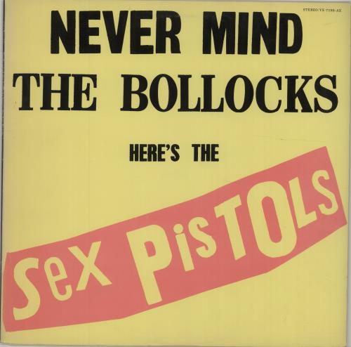 Sex Pistols Never Mind The Bollocks vinyl LP album (LP record) Japanese SEXLPNE676695