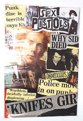 Sex Pistols Press Cuttings Poster poster UK SEXPOPR290730